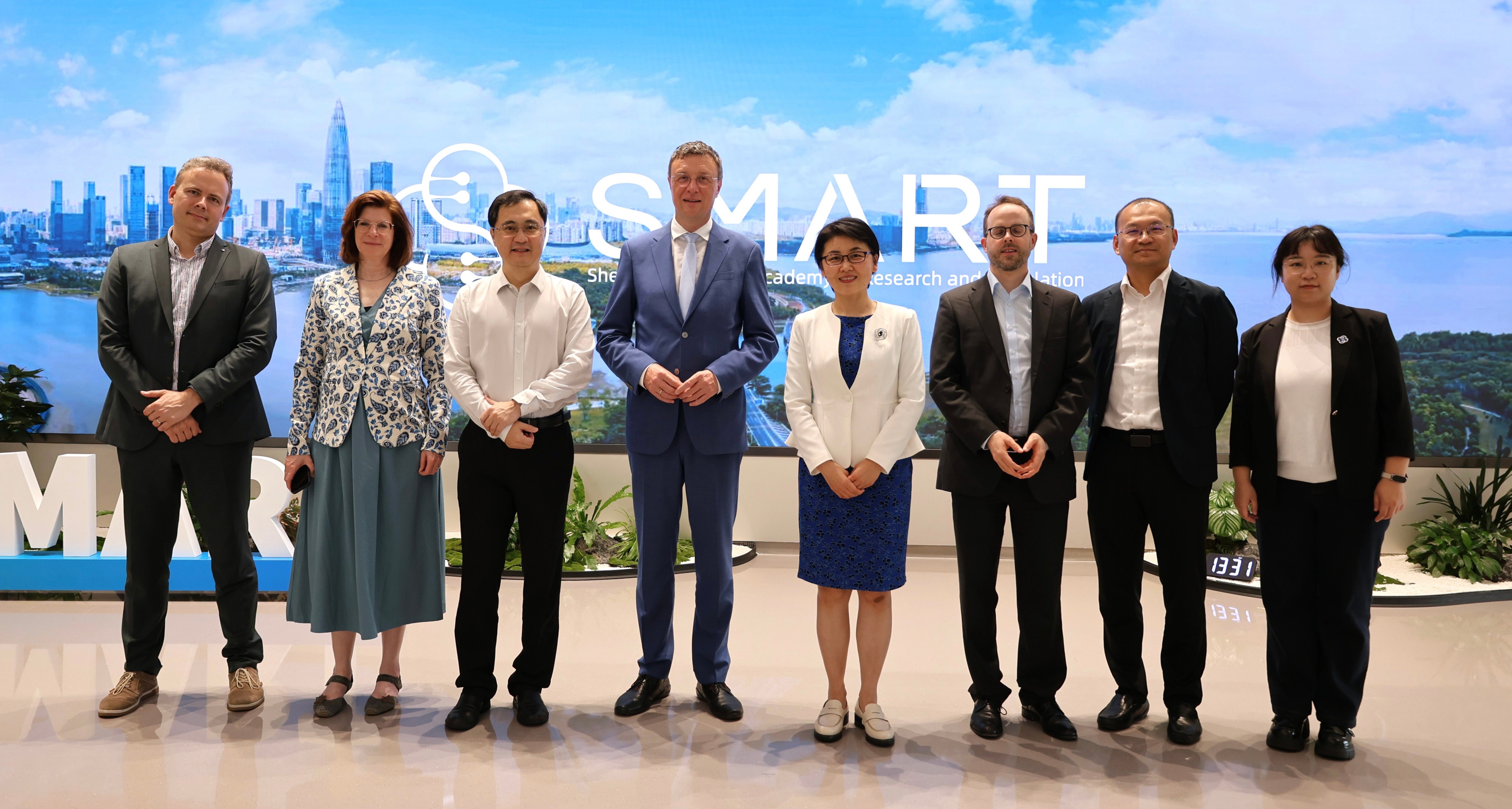 德国马克斯·普朗克学会代表团访问深圳医学科学院