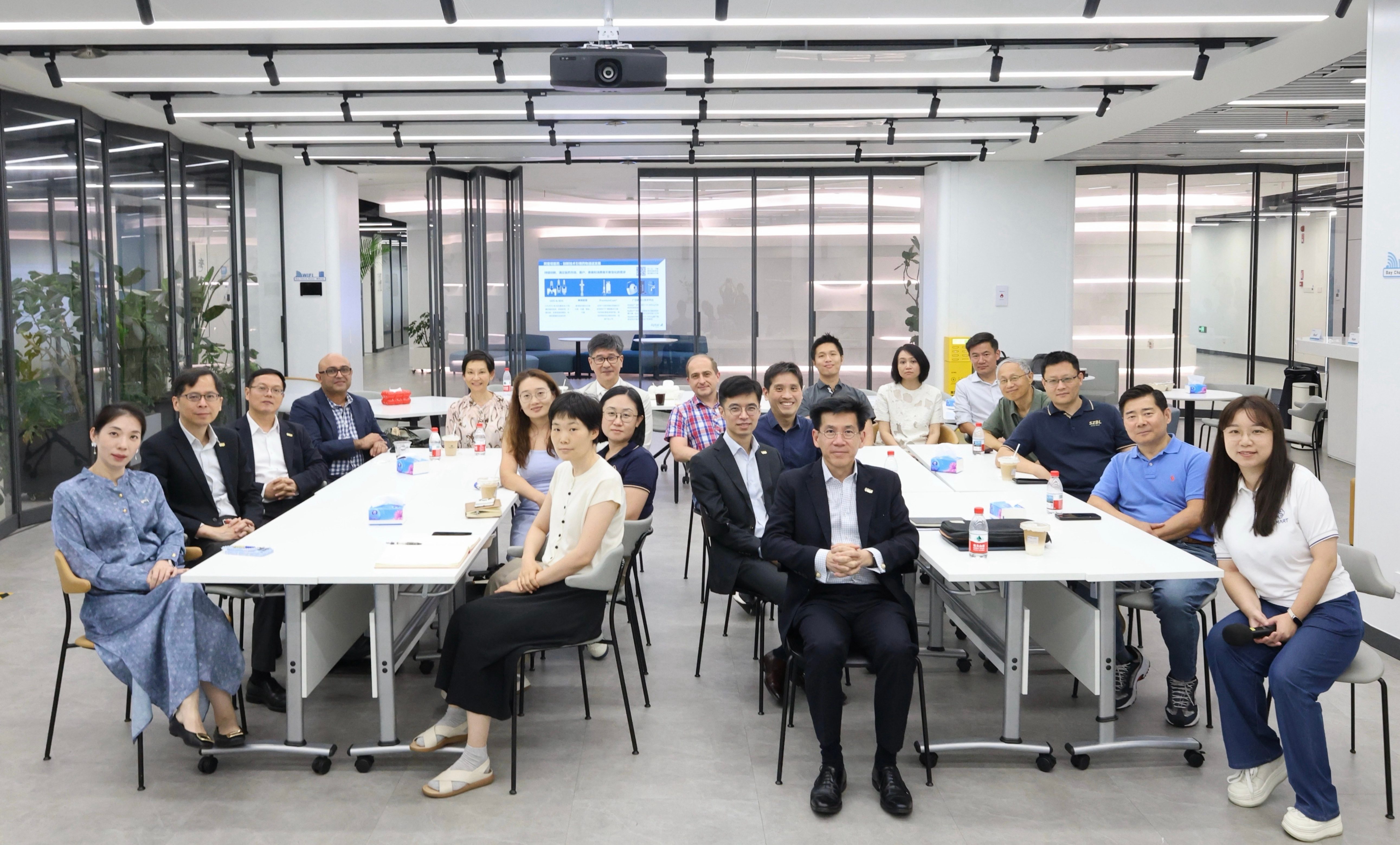 新加坡国立大学医学院代表团访问深圳医学科学院和深圳湾实验室